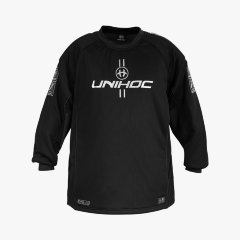 Вратарская джерси Unihoc Alpha Evolab Black/Silver