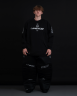 Вратарская джерси Unihoc Alpha Evolab Black/Silver
