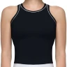 Camiseta Tirantes WILSON Padel Team Top Negro