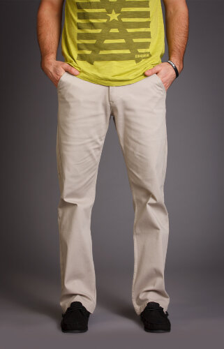 GONGSHOW Pants Johnny Style Light Grey