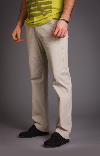 GONGSHOW Pants Johnny Style Light Grey