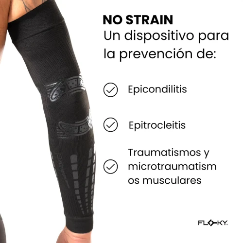 Manguito FLOKY No Strain Evolution 2026 Blanco