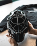 Шлем вратарский Unihoc Alpha Prime Evolab Black/Silver