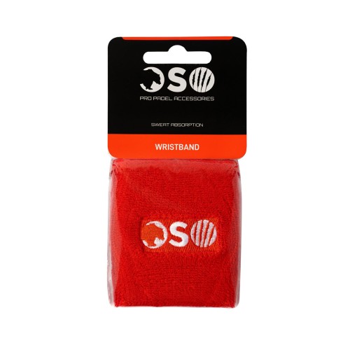 Muñequera OSO Padel Rojo