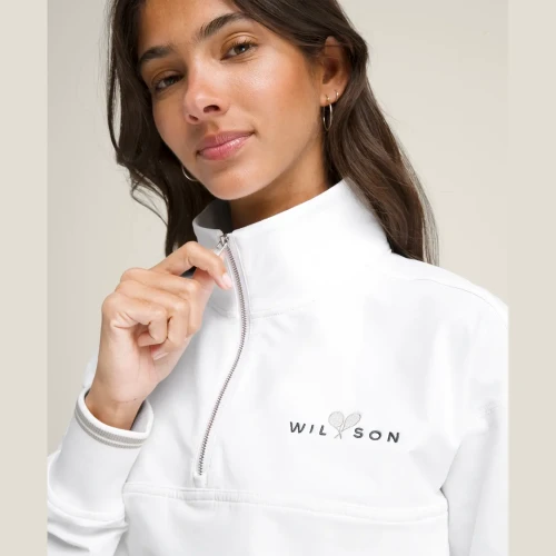 Sudadera WILSON Women’s Davenport Blanca
