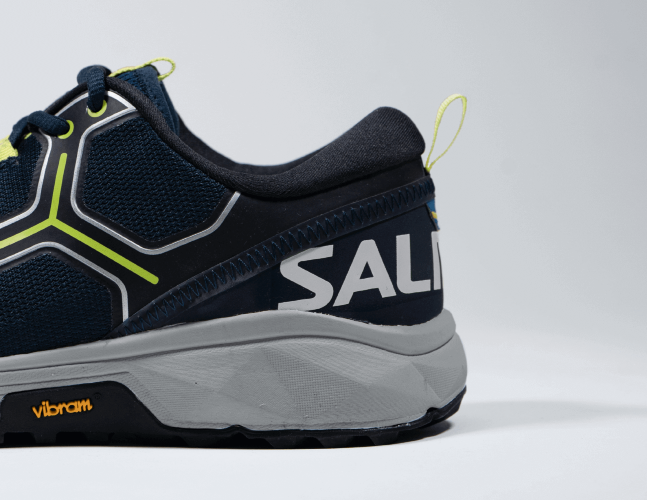 Кроссовки SALMING Recoil Trail Men DressBlue/LimePunch/White