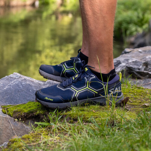 Кроссовки SALMING Recoil Trail Men DressBlue/LimePunch/White