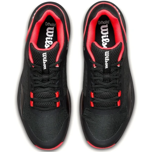 WILSON Hurakn Pro V2 Men’s Padel Shoes Black Red