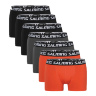 SALMING Sarek Boxer 7-pack Black/Grey/Orange mix barev
