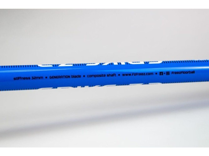 Клюшка для флорбола Freez SPIKE 32 BLUE MB