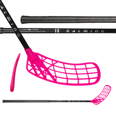 Клюшка для флорбола SALMING Q-series Carbon Pro 2.0 RD Oval Trident 27 Black/Silver
