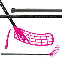 Клюшка для флорбола SALMING Q-series Carbon Pro 2.0 RD Oval Trident 27 Black/Silver
