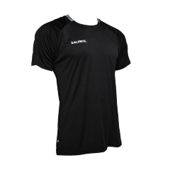 Футболка SALMING Core 22 Match Tee JR Black/Asphalt