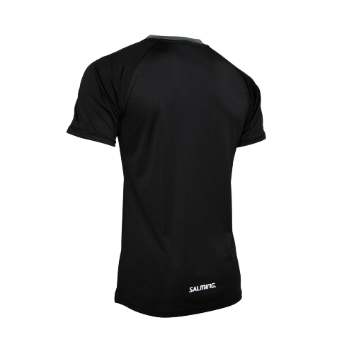 Футболка SALMING Core 22 Match Tee JR Black/Asphalt