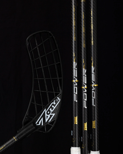 Клюшка для флорбола Zone Hyper Power Prolight 3K 27 Raw/Gold