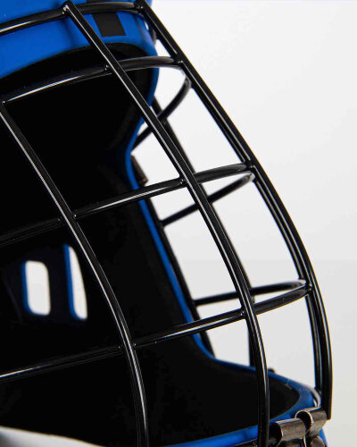 Шлем вратарский Unihoc Shield Blue/Black