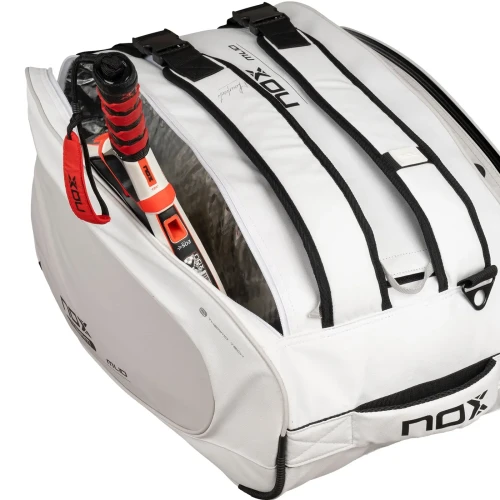 Paletero Padel NOX ML10 Team 2025 Blanco