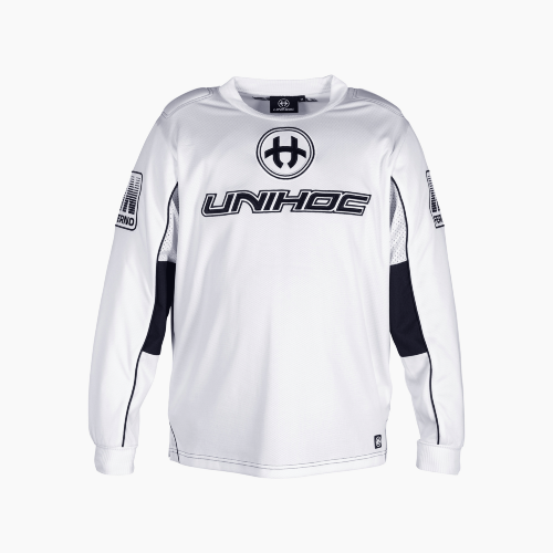Вратарская джерси Unihoc Inferno All White