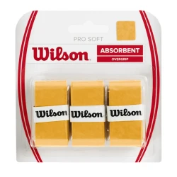Blister Wilson Pro Soft Dorado 3 overgrips