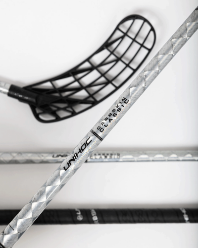 Клюшка для флорбола Unihoc Unilite Carbskin Titan 29 Classic Silver