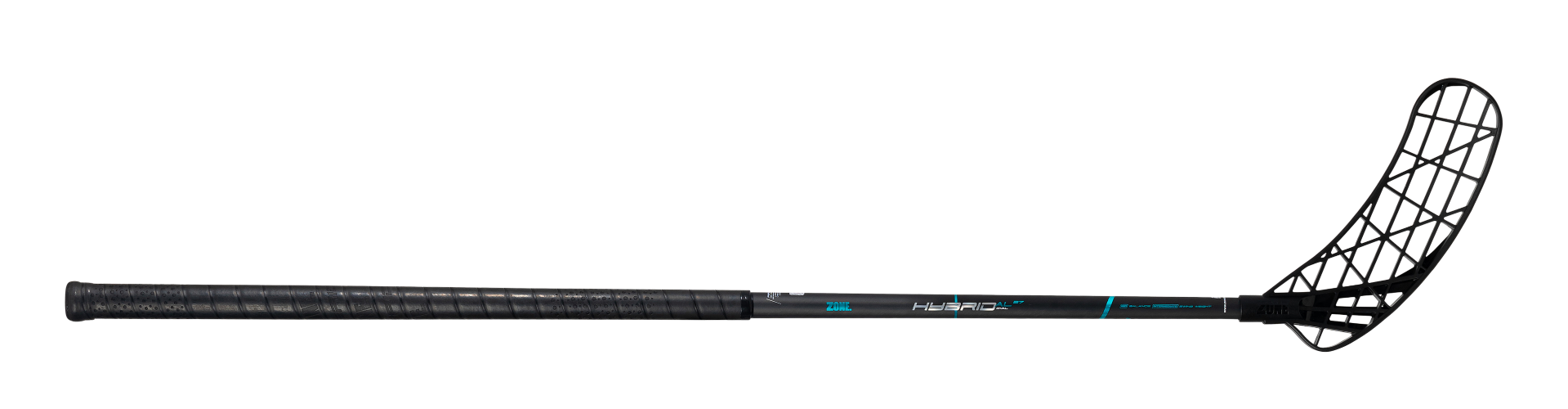 Клюшка для флорбола Zone Air/One Hybrid Airlight 27 Oval Raw/Blue