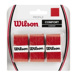 Blister Wilson Profile Rojo 3 Overgrips