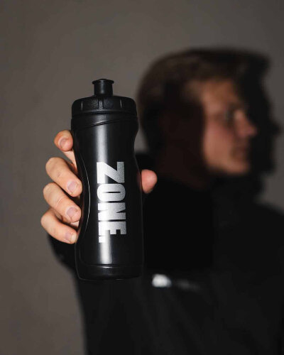 Бутылка Zone Thirsty 0,6l Black/Silver