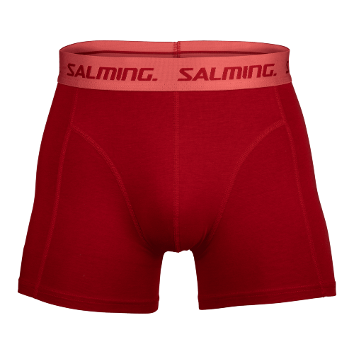SALMING 3-Pack Bamboo Boxer Floral Red / Mix cervena