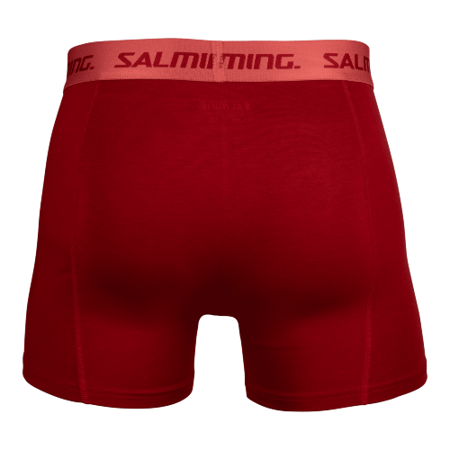 SALMING 3-Pack Bamboo Boxer Floral Red / Mix cervena