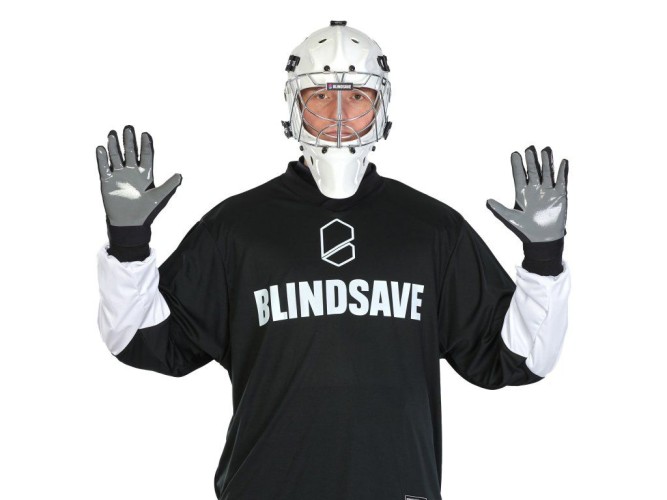 Шлем вратарский Blindsave ORIGINAL WHITE