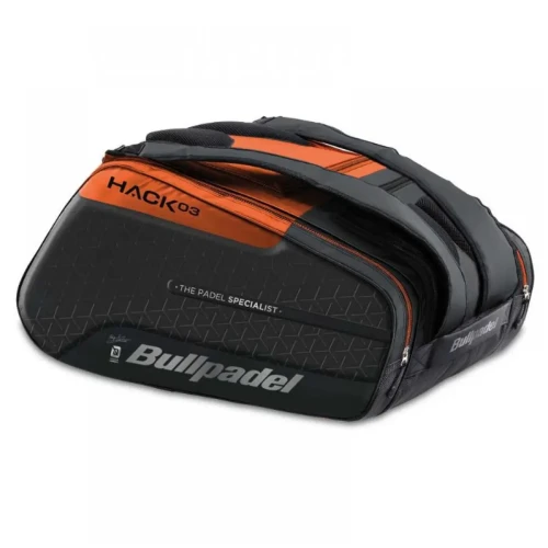 Paletero Bullpadel Hack BPP-24012 Naranja Negro