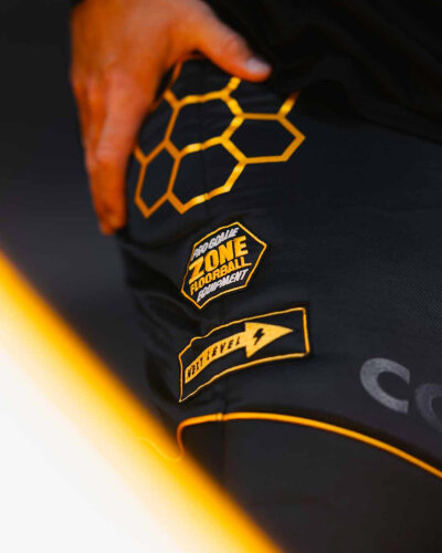 Вратарские штаны Zone PRO3 Superwide Black/Gold