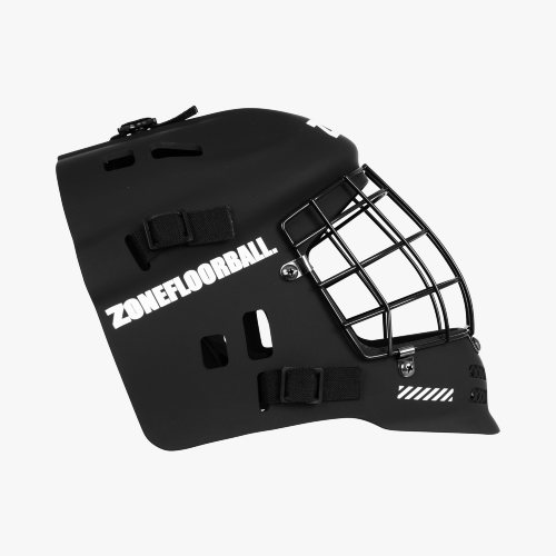 Шлем вратарский Zone Upgrade JR Black/Silver