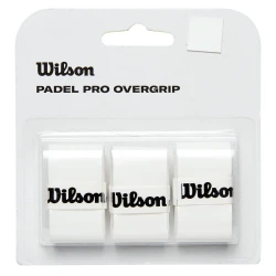 Blister Wilson Padel Pro Blanco 3 Overgrips