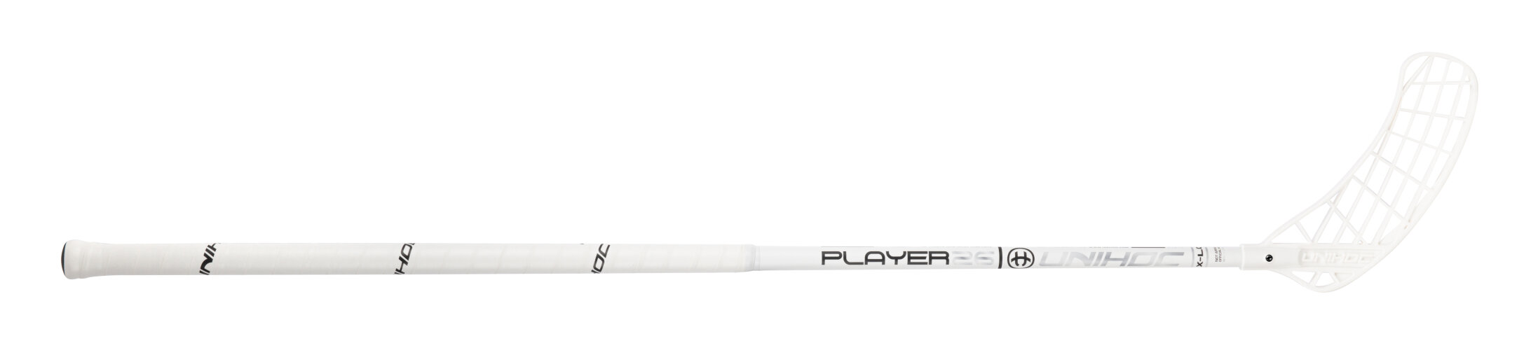 Клюшка для флорбола Unihoc Player 26 X-Long White/Silver