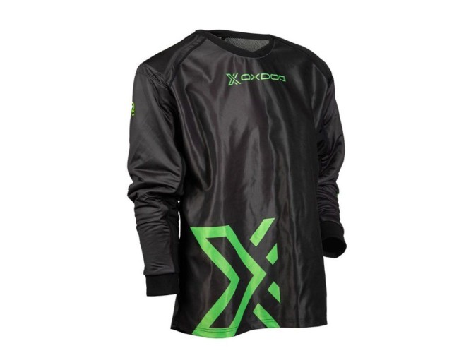 Вратарская джерси Oxdog X2 SR Black/green