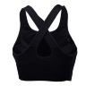 SALMING Seamless Sports Bra Black cerna