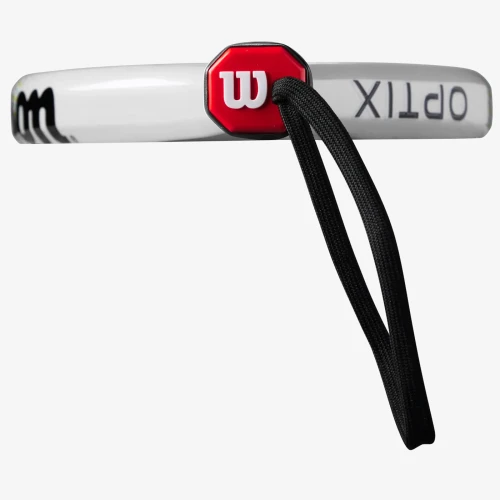 Pala Padel WILSON Optix V1 2025 Blanco