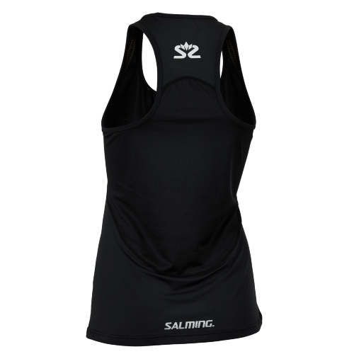 Майка SALMING Run Laser Tank Women Black Melange