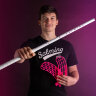 Палка для клюшки SALMING Q-Series Carbon Pro Shaft 27 White