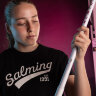 Палка для клюшки SALMING Q-Series Carbon Pro Shaft 27 White