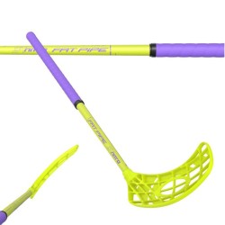 Клюшка для флорбола Fat Pipe NITRO 34 YELLOW/PURPLE LTD.