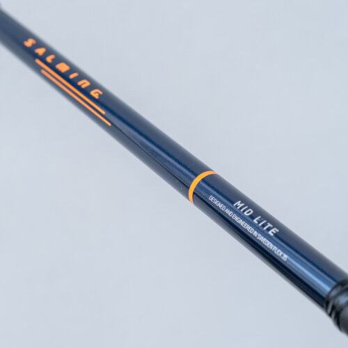 Клюшка для флорбола SALMING Quest2 Mid Midlite 35 JR Navy/Nectarine