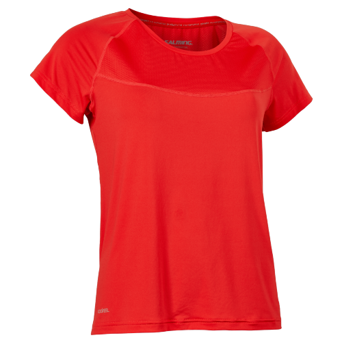 Футболка SALMING Run Laser Tee Women Poppy Red Melange