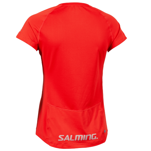 Футболка SALMING Run Laser Tee Women Poppy Red Melange