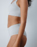 SALMING Soft Rib Brief Grey svetle seda