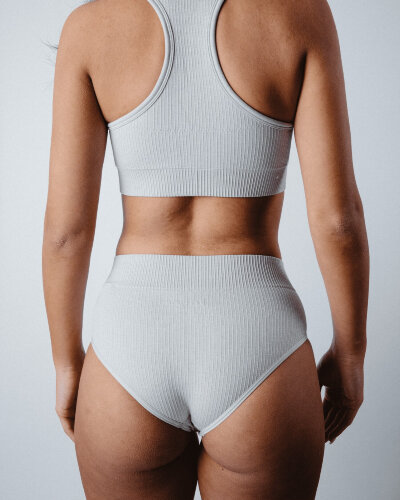 SALMING Soft Rib Brief Grey svetle seda