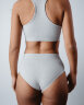 SALMING Soft Rib Brief Grey svetle seda