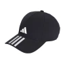 Gorra Adidas 3 Bandas Aeroready Running Training Baseball Negro