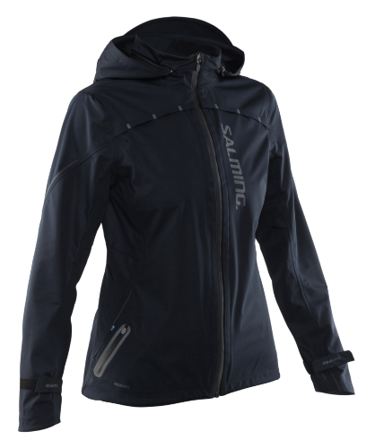 Куртка SALMING Run Abisko Rain Jacket Women Black